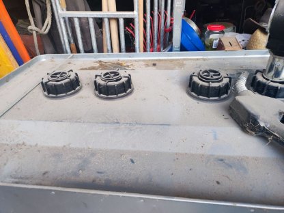 Bild 5:1.000 l IBC-Dieseltank Komplett-Set