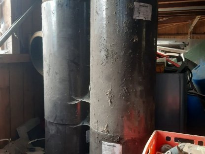Abluftrohre Stall