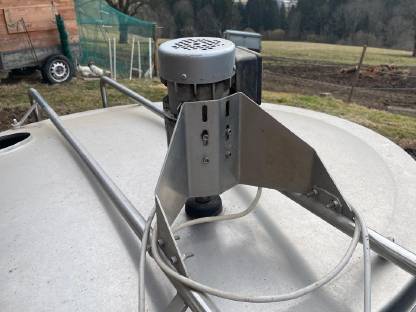 Bild 2:Rührmotor Milchtank 1.000 l