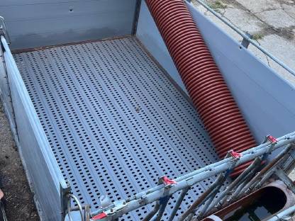 Fahrbare Kälberbox