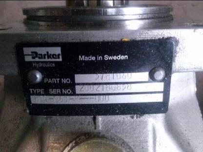 Bild 2:Hydraulikpumpe