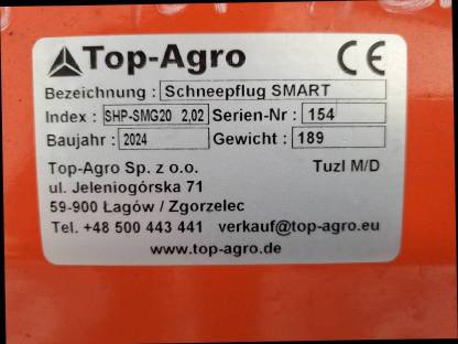 Bild 5:Schneepflug 2 m