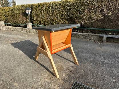 Reh-Fütterung