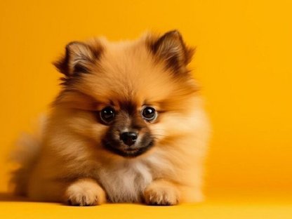 Pomeranian Hündin - 7 Monate alt - TOP Platz gesucht!