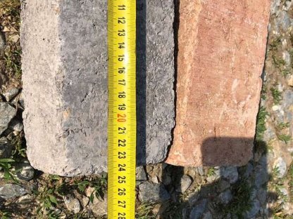 Bild 7:Pflastersteine, Betonziegel