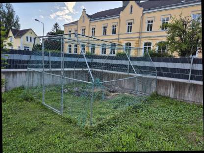 Bild 2:Freilaufgehege 3x4 m 2 m Höhe