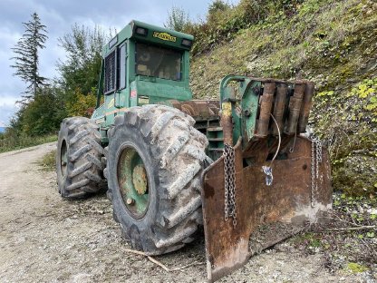 Bild 6:Stammholzschlepper Franklin 170 S2