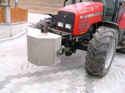 Frontgewicht, Heckgewicht