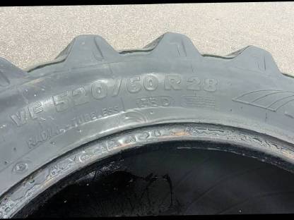 Bild 7:Michelin Xeo Bib 650/60 R38, 520/60 R28