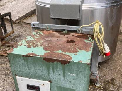 Bild 2:Milchtank Alfa Laval