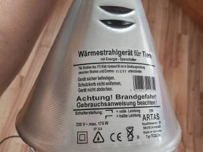 Bild 2:Wärmelampe