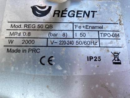 Bild 6:Warmwasserboiler Regent