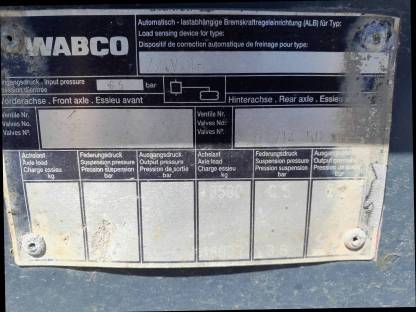 Bild 6:Anhänger-Tieflader, WAP Auflieger