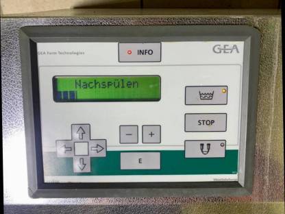 Bild 2:Westfalia Melkstand 2x4 Fischgräten mit Milchmengenmessung