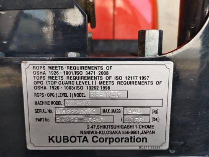 Bild 2:Minibagger Kubota U17-3a