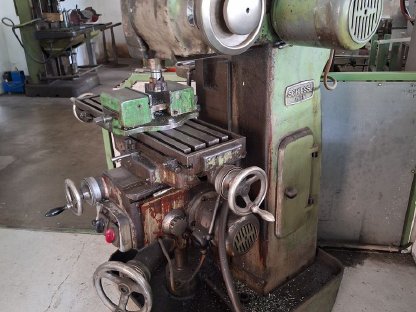 Kleine Metallfräse