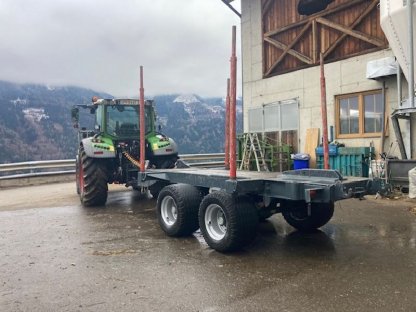 Bild 2:Forstanhänger 16 t Rückewagen ohne Kran