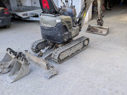 Bild 2:Minibagger Kubota U10-3