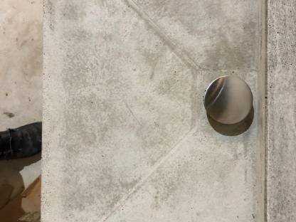 Bild 3:Betonwaschbecken