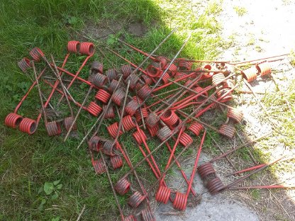 Verkaufe gebrauchte Zinken für Class Volto