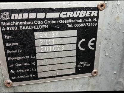 Bild 8:Miststreuer Gruber SM38