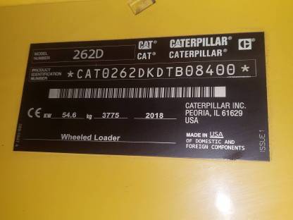 Bild 3:Caterpillar 262D XPS High Flow kompaktlader