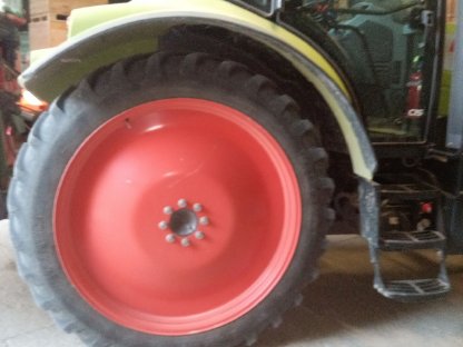 Bild 3:Pflegeräder, Kulturräder, Hackfruchträder Claas Arion