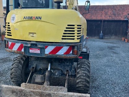 Bild 2:Bagger Ammann/Yanmar B55W-1