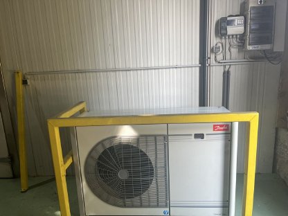 Bild 4:Kühlraum, Kühlaggregat