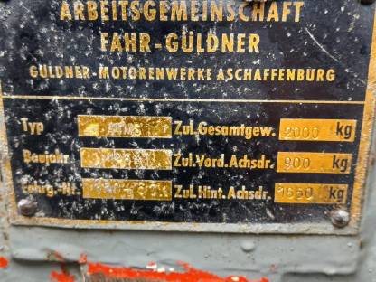 Bild 4:Fahr-Güldner-Toledo Bj. 1961