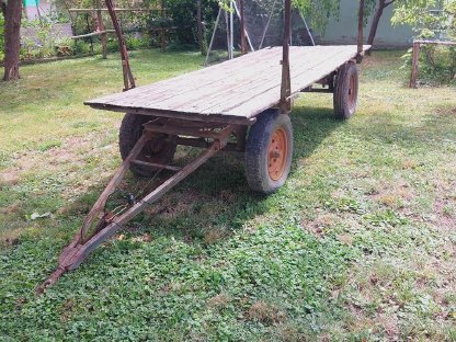 Bild 2:Anhänger, Rungenwagen