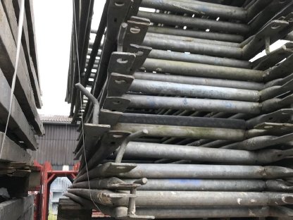 Bild 6:Maurergerüst zu verkaufen