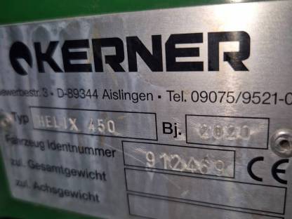 Bild 4:Kerner Helix 450 Kurzscheibenegge