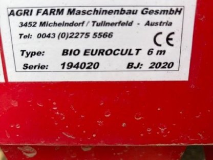 Bild 6:Bio Eurocult Leichtgrubber 6 m, Agri Farm