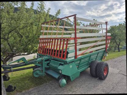 Verkaufe Steyr Hamster Minor Ladewagen 12m3