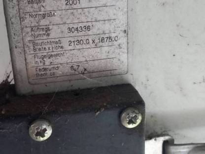 Bild 2:Garagentor Normstahl