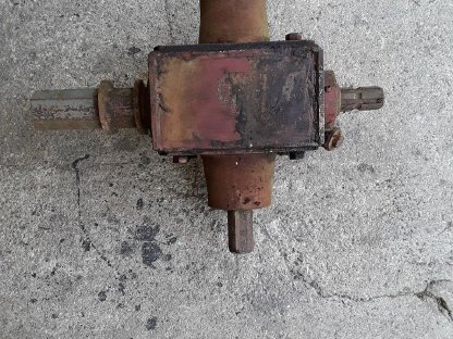 Bild 4:Winkelgetriebe für Miststreuer