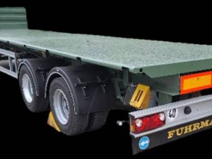 Bild 5:Anhänger Pritsche Plattformanhänger Ballenwagen