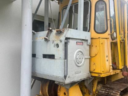 Bild 7:Forstmaschine Doppeltrommelseilwinde