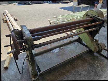 Rundbiegemaschine Einrollmaschine
