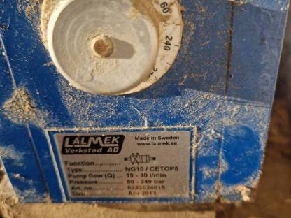 Bild 2:Hydraulikagreggat