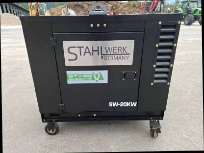 Notstromaggregat Stahlwerk SW-20KW