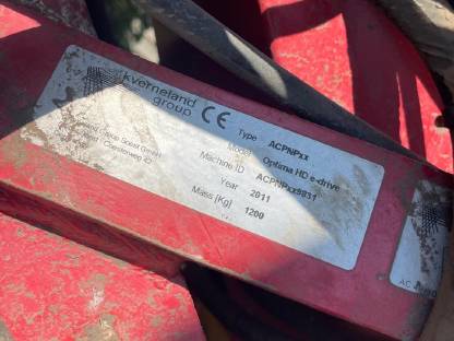 Bild 2:Kverneland Optima HD e-drive