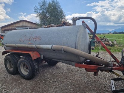 Güllefass Huber 6500L (Tandemachse - Vakuumfass)