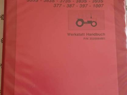 Werkstatthandbuch Massey Ferguson