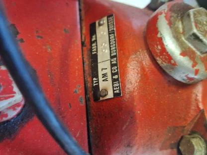 Bild 4:AEBI Motormäher AM7