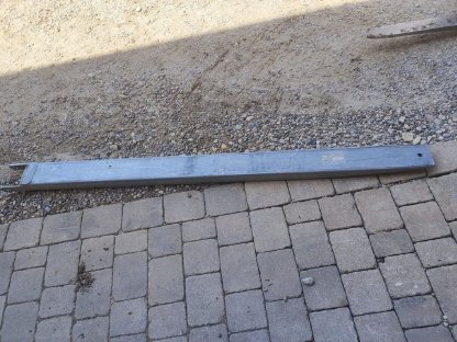 Bild 2:Staplergabel Zinkenverlängerung Fliegl