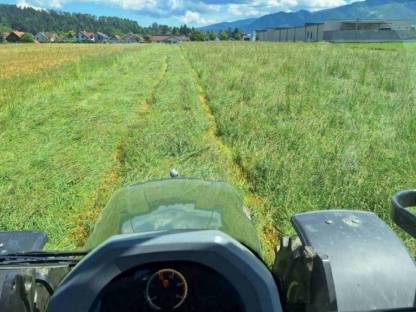 Bild 2:Bio Heuballen 1. Schnitt 2025