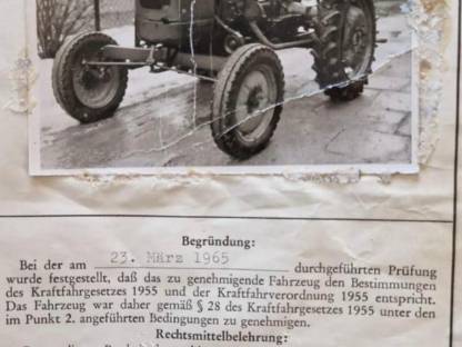 Bild 3:Allgaier Traktor