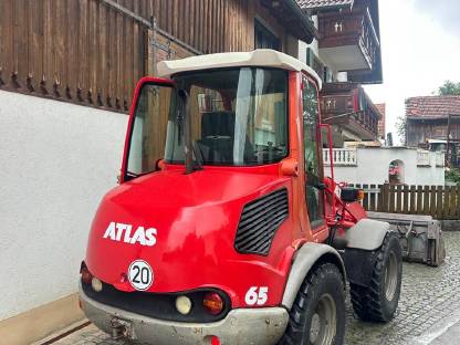 Bild 4:Atlas AR 65, Radlader, Schaufel+Gabel